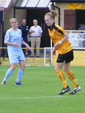 An injury time leveller for Becky Taylor