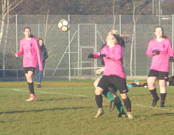 Two goals for Thorpe United Ladies captain, Rebekah Lake